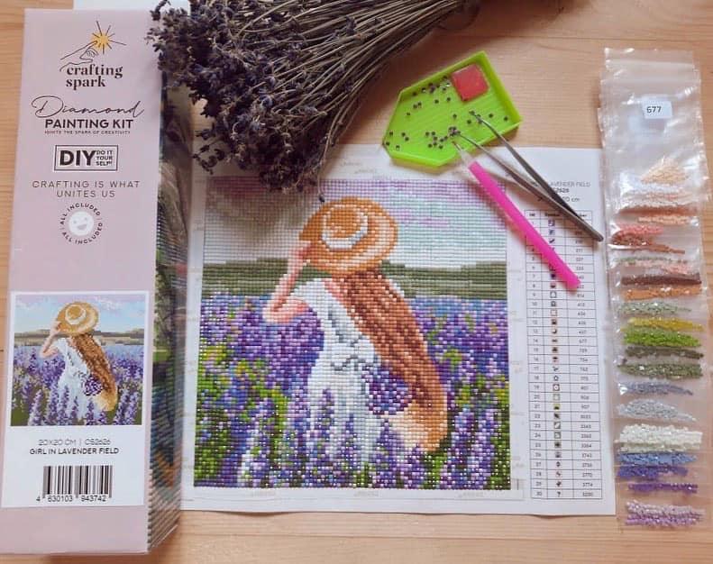 Tenderness CS2302 7.9 x 7.9 inches Diamond Painting Kit