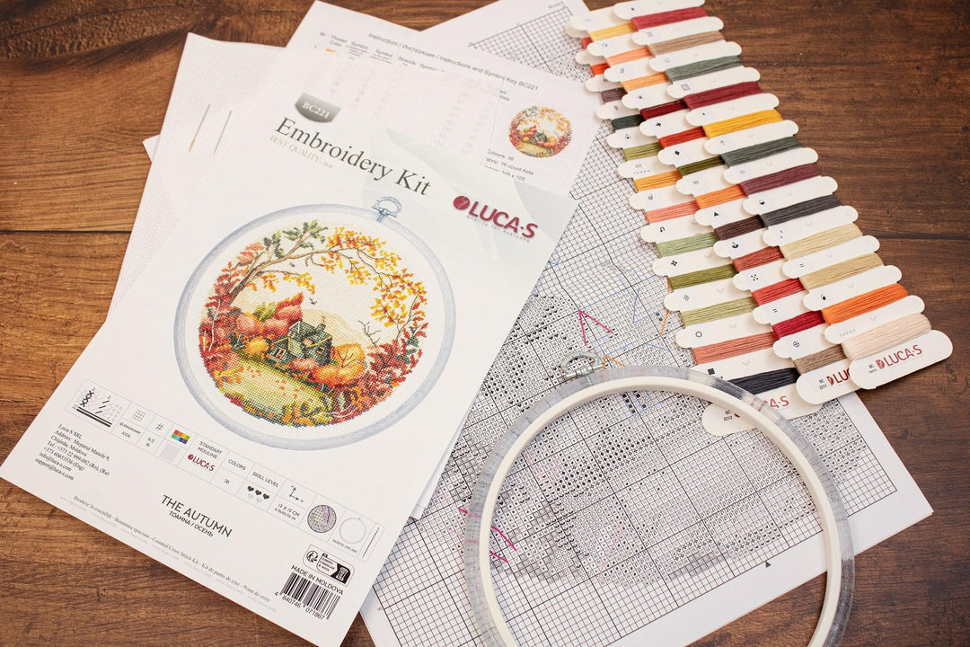 The Autumn BC221L Counted Cross-Stitch Kit
