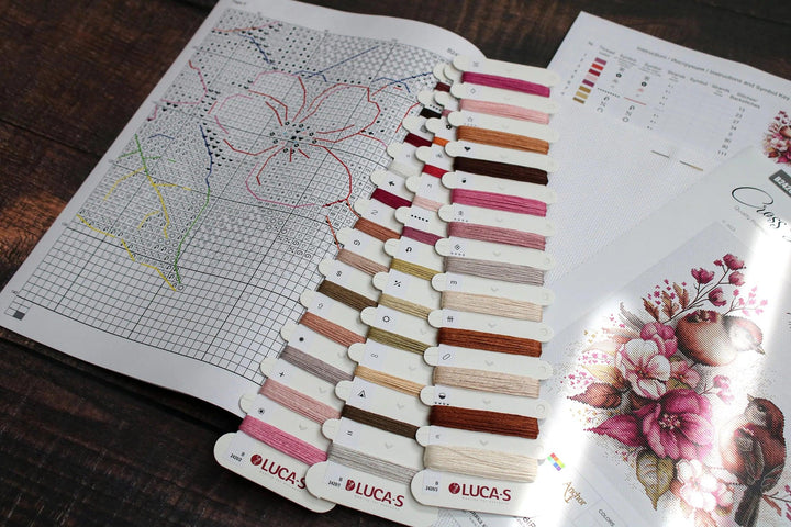 The Birds- Spring B2420l Counted Cross-Stitch Kit