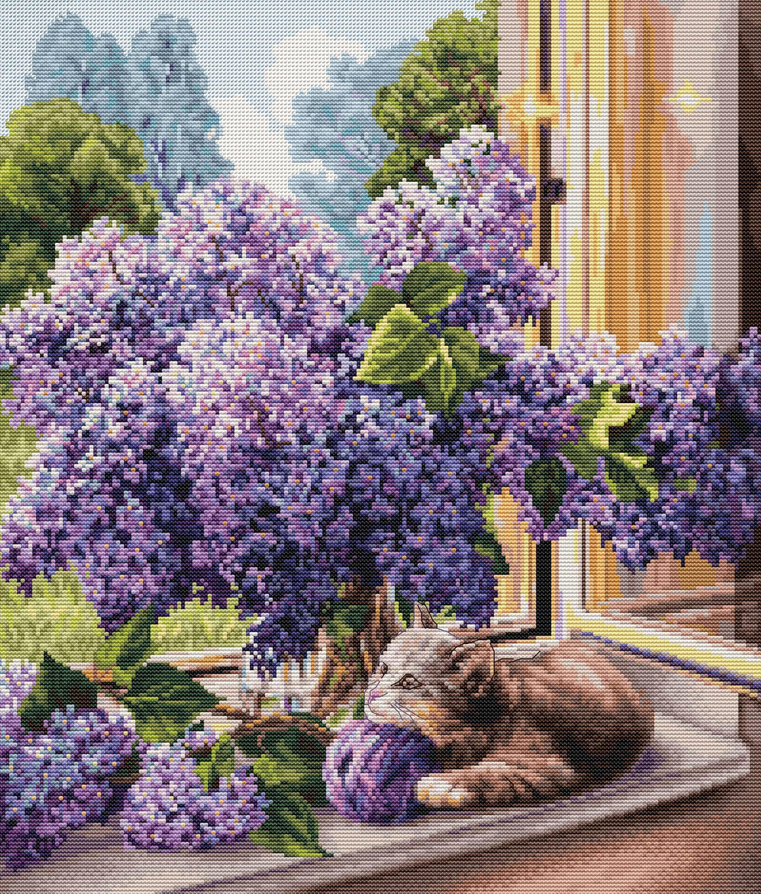 The Dreamer BU5015L Counted Cross-Stitch Kit