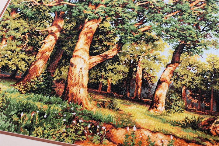 The Oak Grove B476L Counted Cross-Stitch Kit