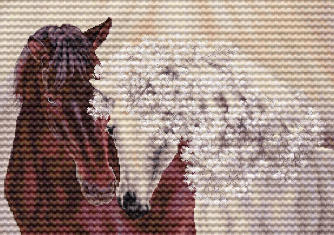 The perfect couple BU5010L Counted Cross-Stitch Kit