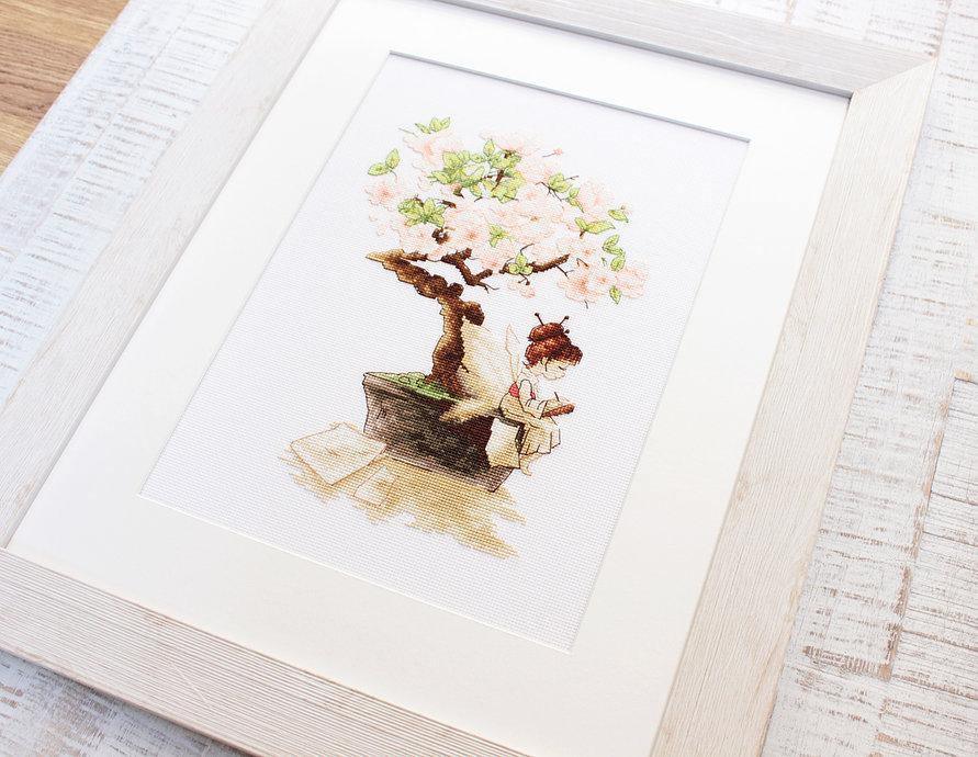 The Sakura B1114L Counted Cross-Stitch Kit