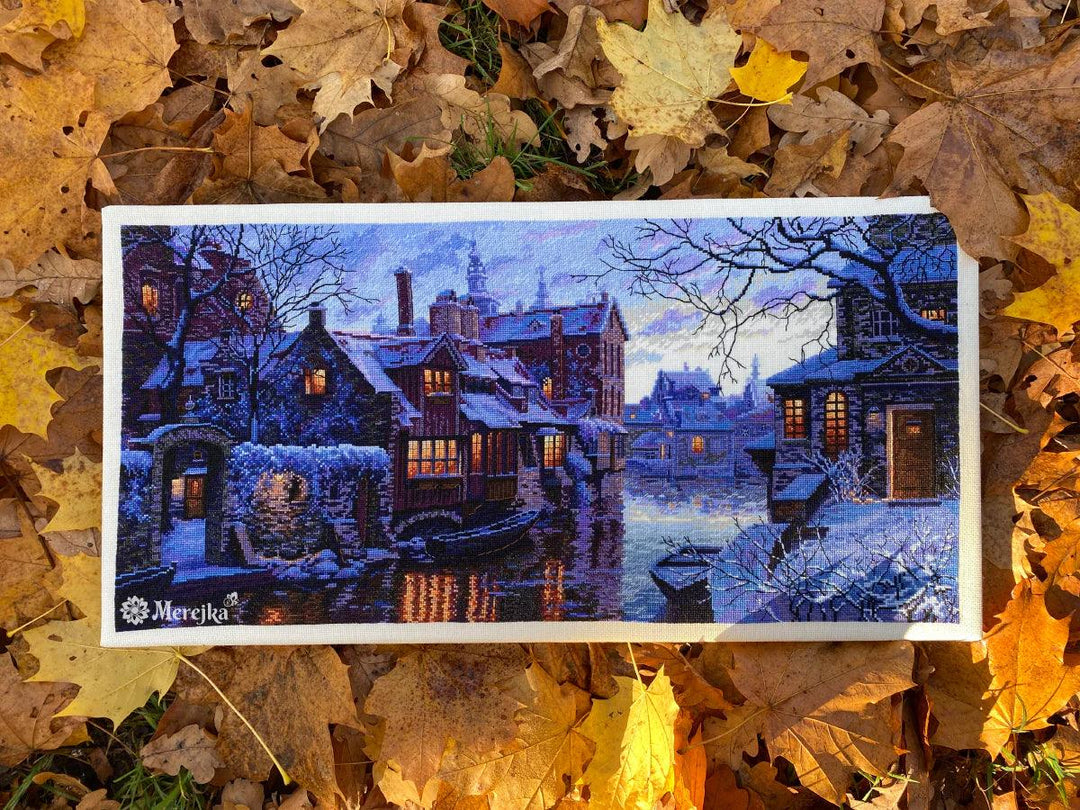 The Venice of the North  K-211 Counted Cross-Stitch Kit