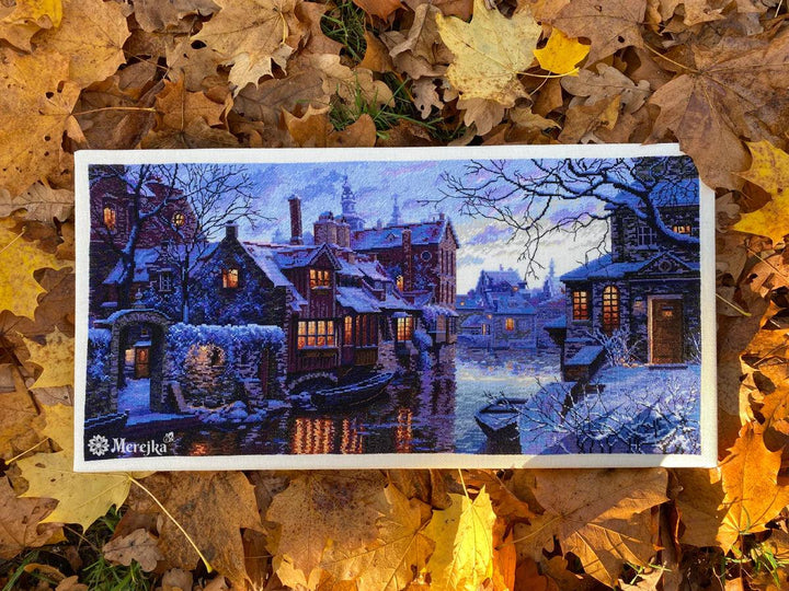 The Venice of the North  K-211 Counted Cross-Stitch Kit