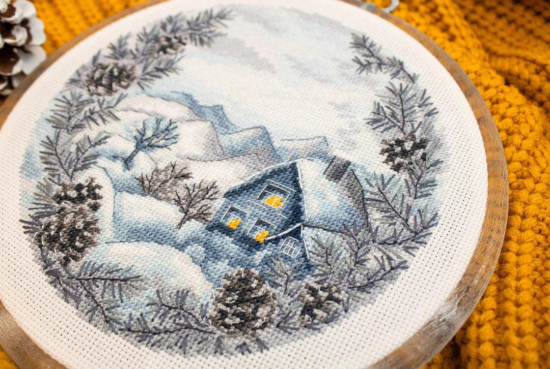 The Winter BC218L Counted Cross-Stitch Kit