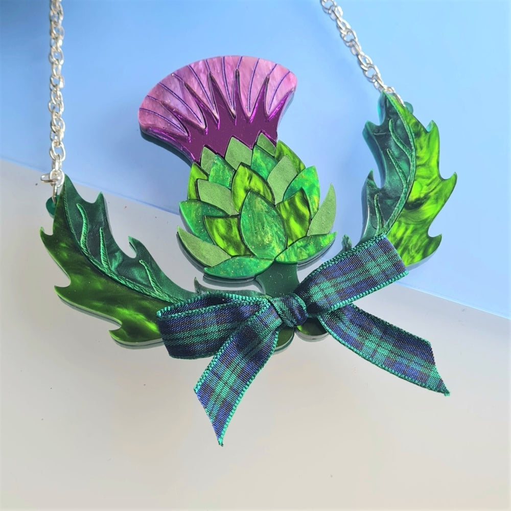 Thistle Statement Necklace - Pre Order 2