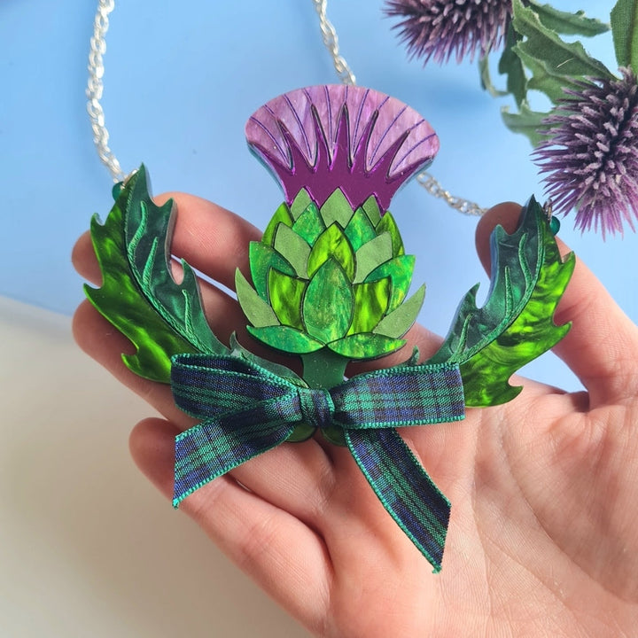 Thistle Statement Necklace - Pre Order 3