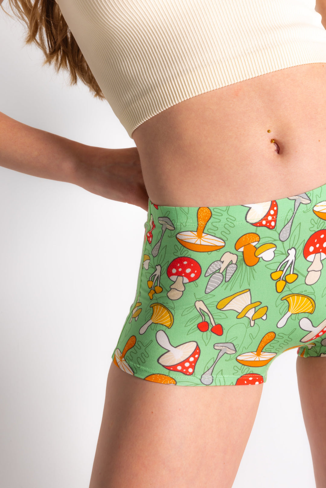 The Trip Advisor | Mushroom Modal Boyshort Underwear