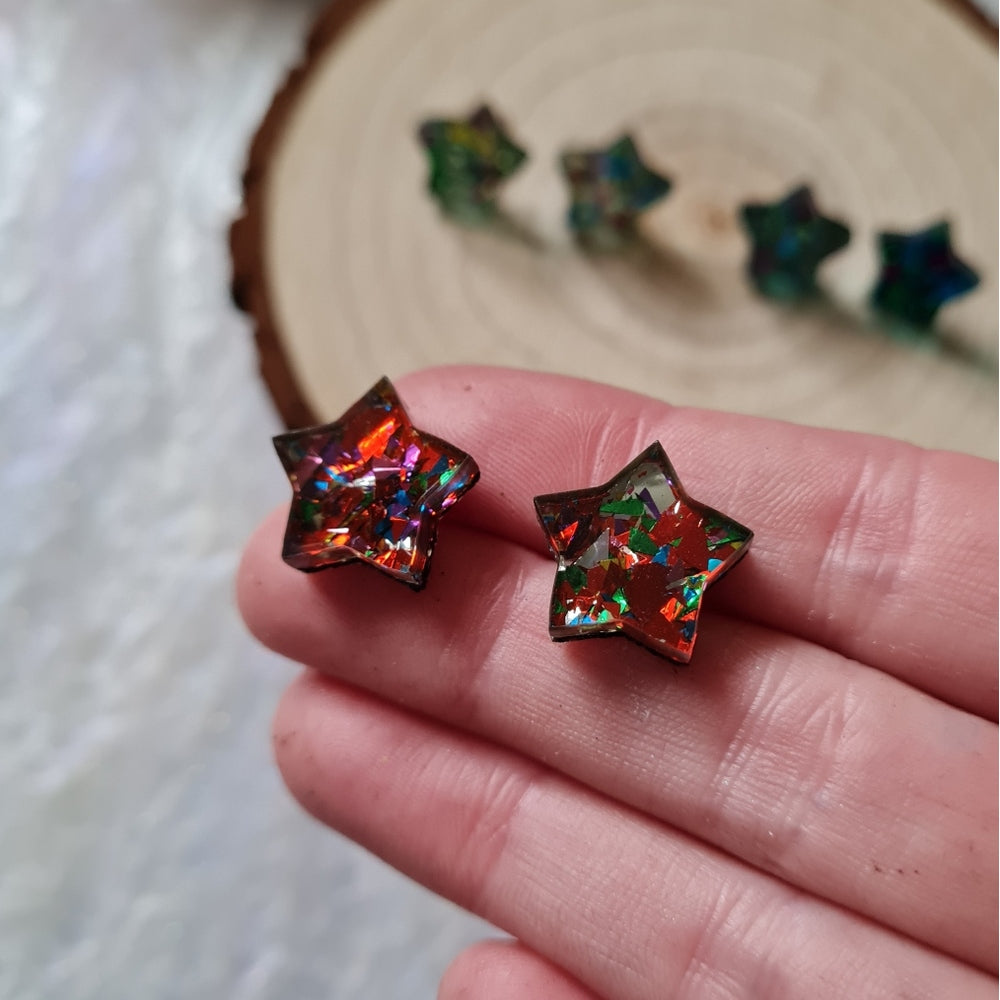 Twinkle Little Star Earrings by Cherryloco Jewellery 1