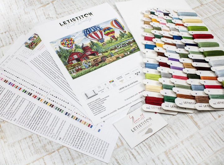 Up Up and Away L8048 Counted Cross Stitch Kit