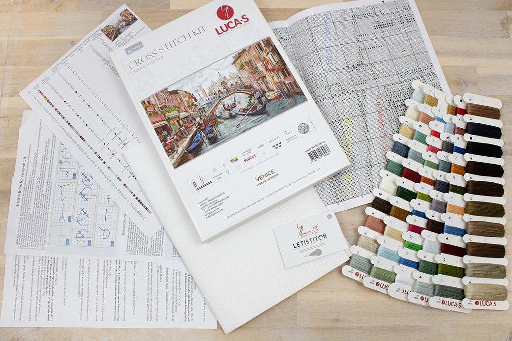 Venice BU5003L Counted Cross-Stitch Kit