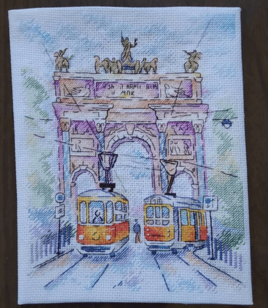 Victory Arch M-520 / SM-520 Counted Cross Stitch Kit