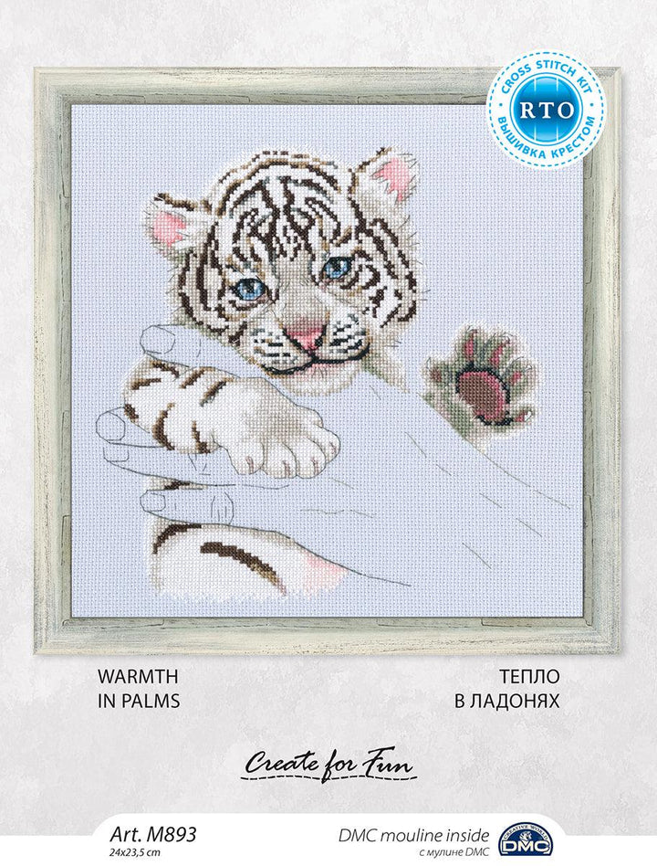 Warmth in palms M893 Counted Cross Stitch Kit