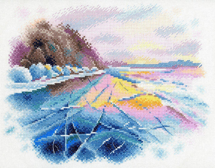 Winter Baikal A-042 Cross stitch kit