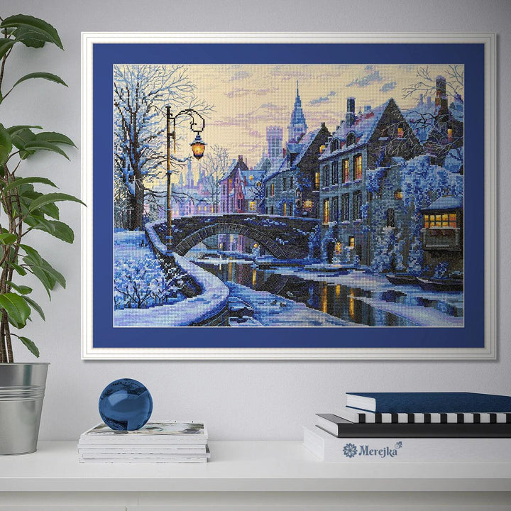 Winter Evening K-169 Counted Cross-Stitch Kit