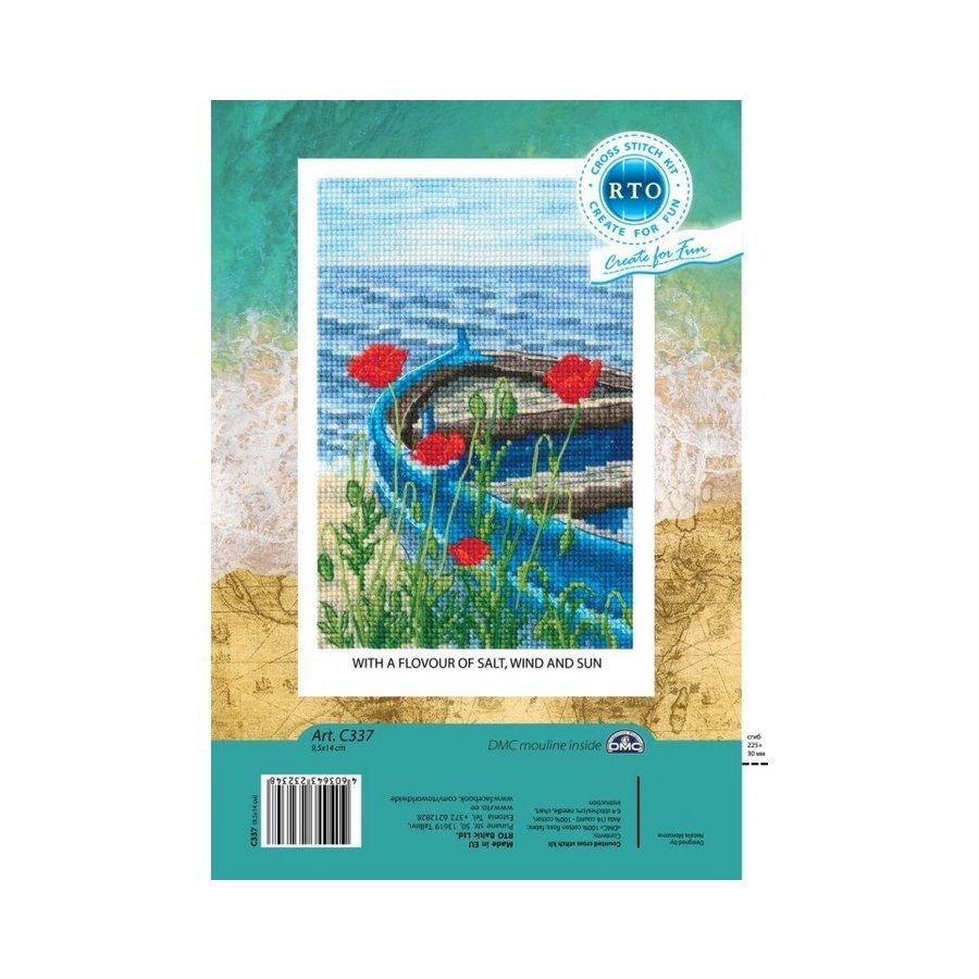 With the flavour of salt, wind and sun C337 Counted Cross Stitch Kit