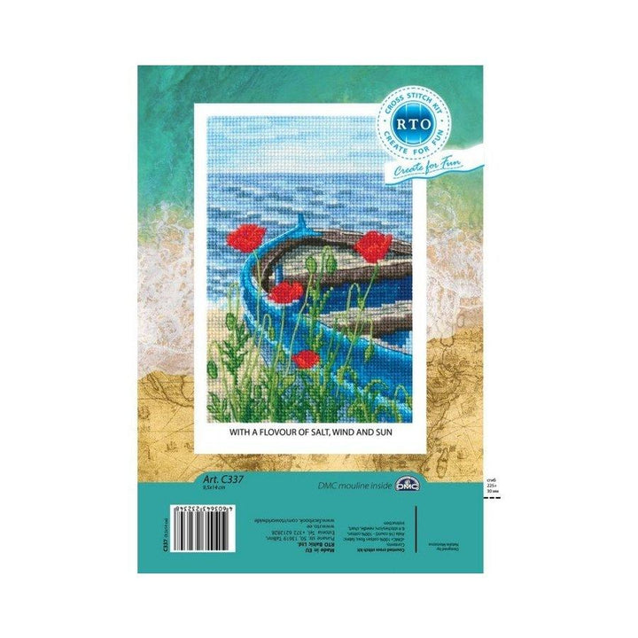 With the flavour of salt, wind and sun C337 Counted Cross Stitch Kit