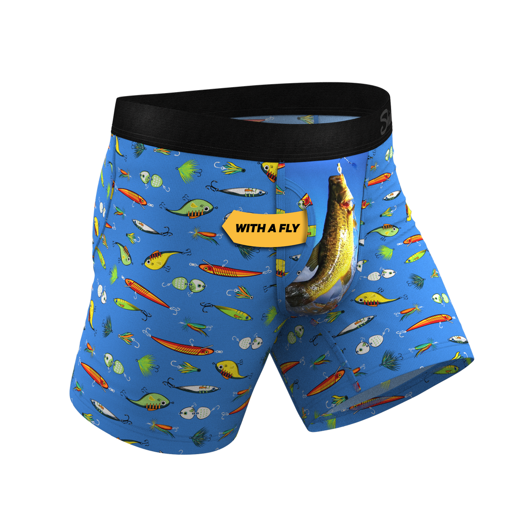 The Bait and Tackle | Bass Ball Hammock® Pouch Underwear With Fly