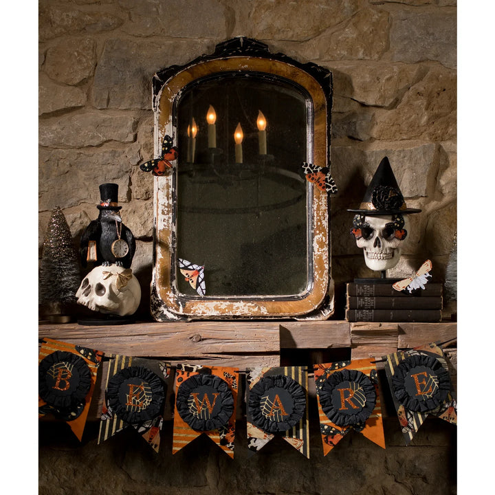 Midnight Crow On Skull by Bethany Lowe - Quirks!