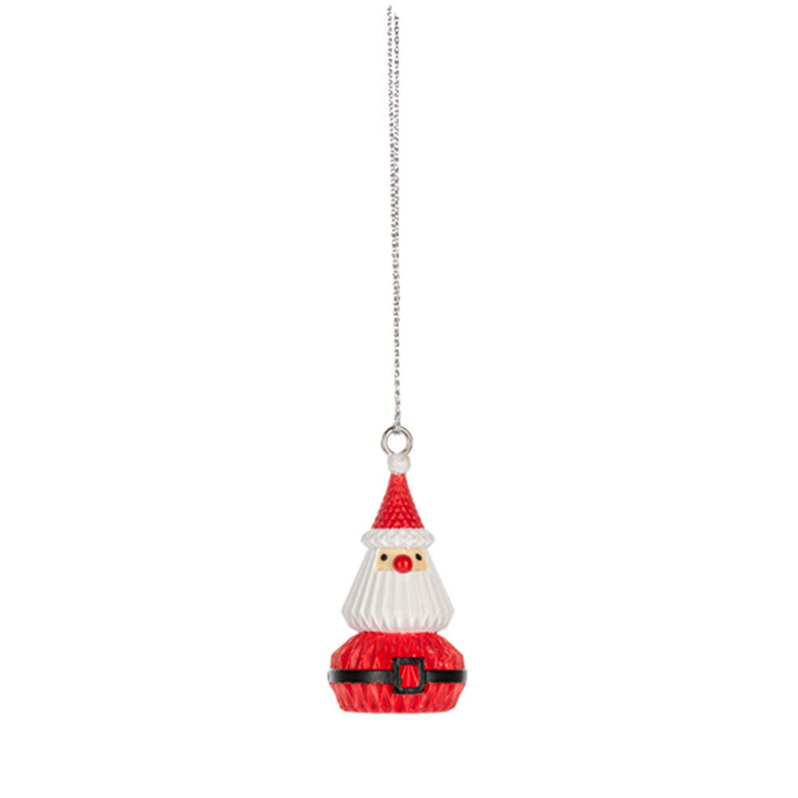 Honeycomb Santa & Snowman Ornaments (6 pc. ppk.) by Ganz image 2