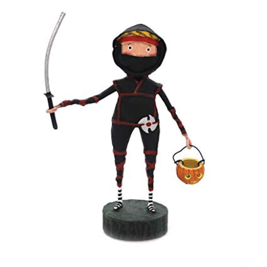 Lil' Ninja Halloween Figurine by Lori Mitchell - Quirks!