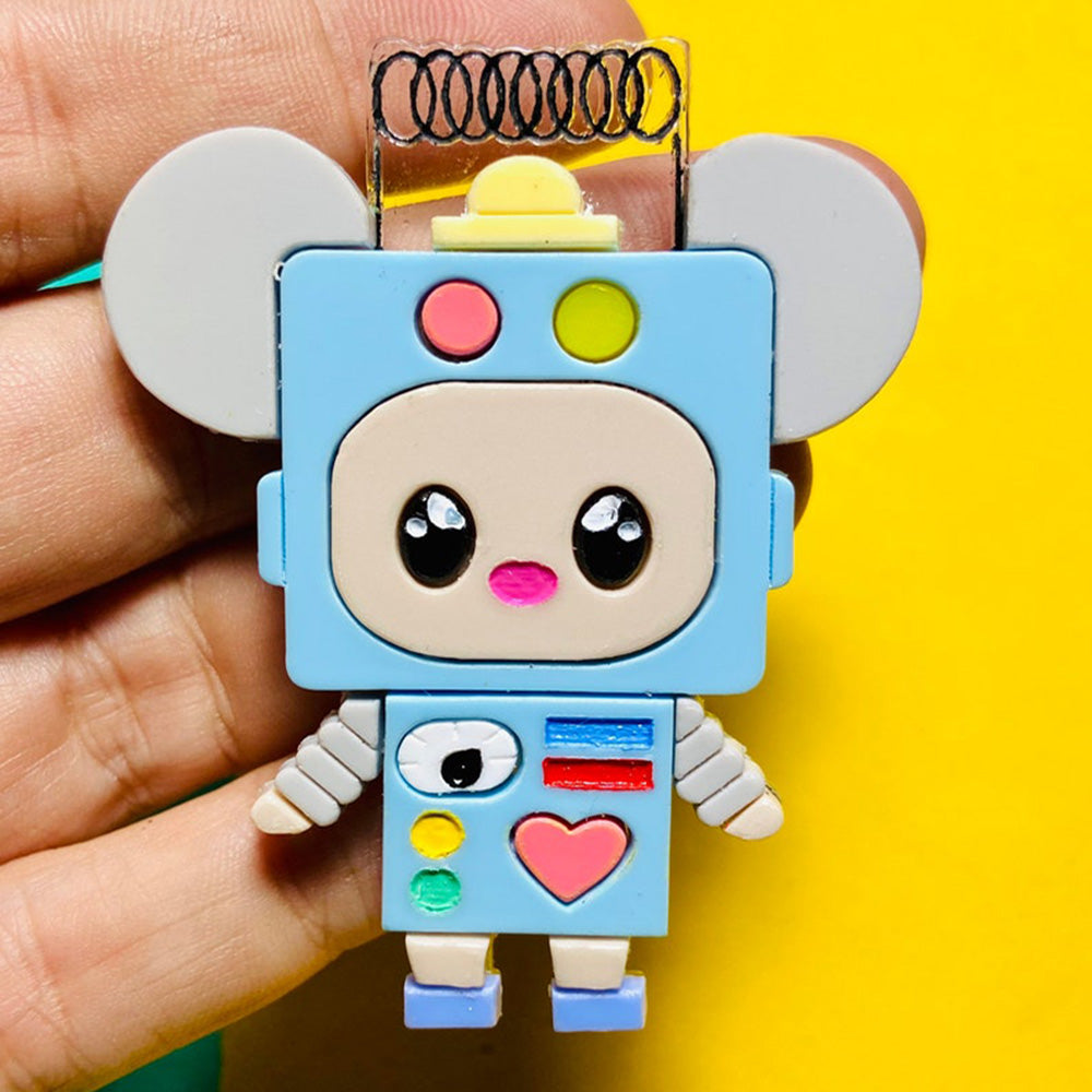 Makokot Light - Halloween Edition - Cute Mouse with Robot Costume by Makokot Design