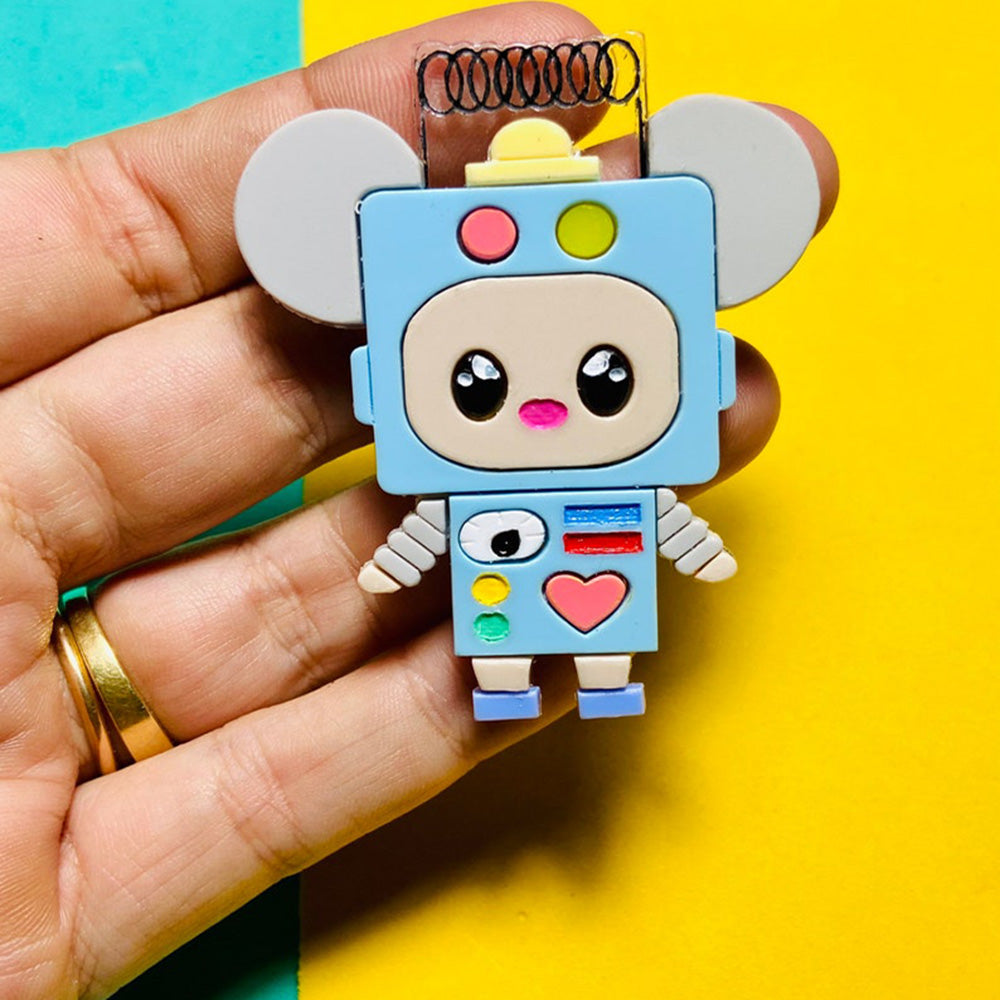 Makokot Light - Halloween Edition - Cute Mouse with Robot Costume by Makokot Design
