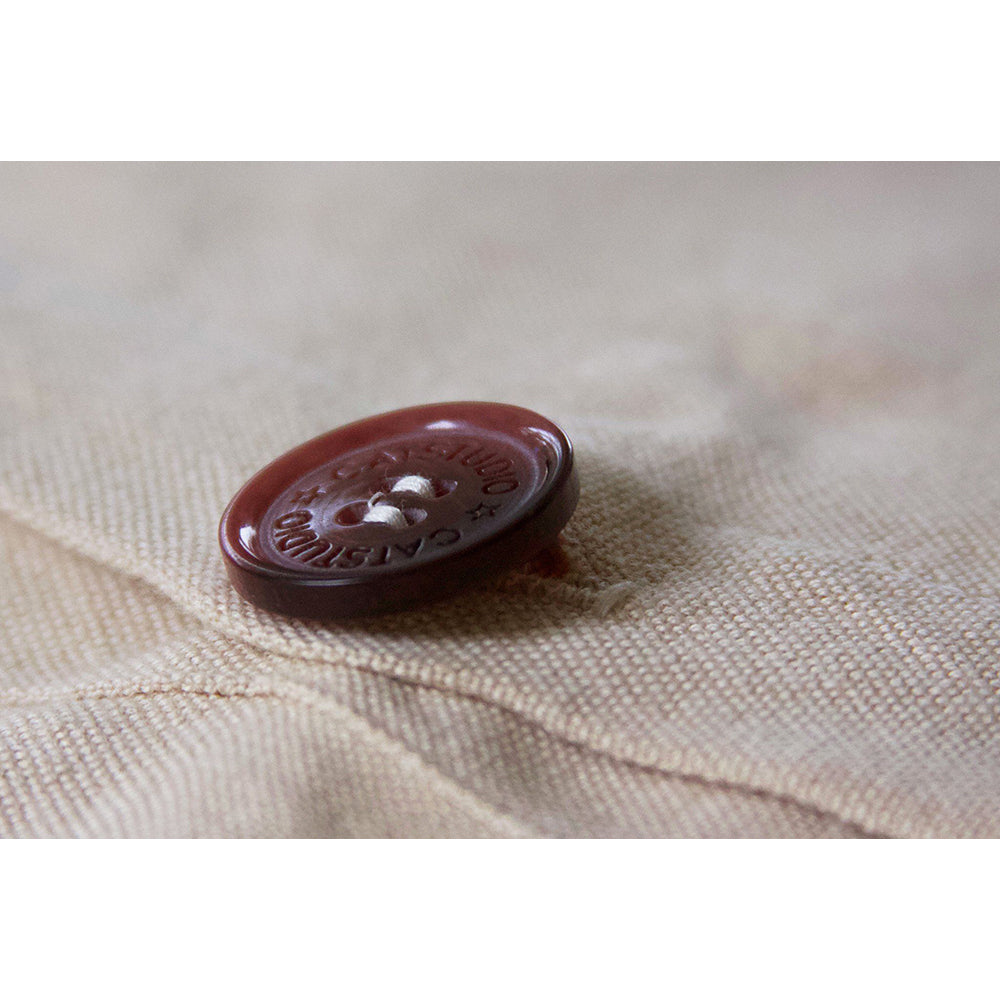 North Pole City Hand-Embroidered Pillow by Cat Studio