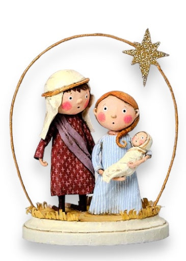 Celebrate the Season with Lori Mitchell's Heartwarming Folk Art Nativity Collection!