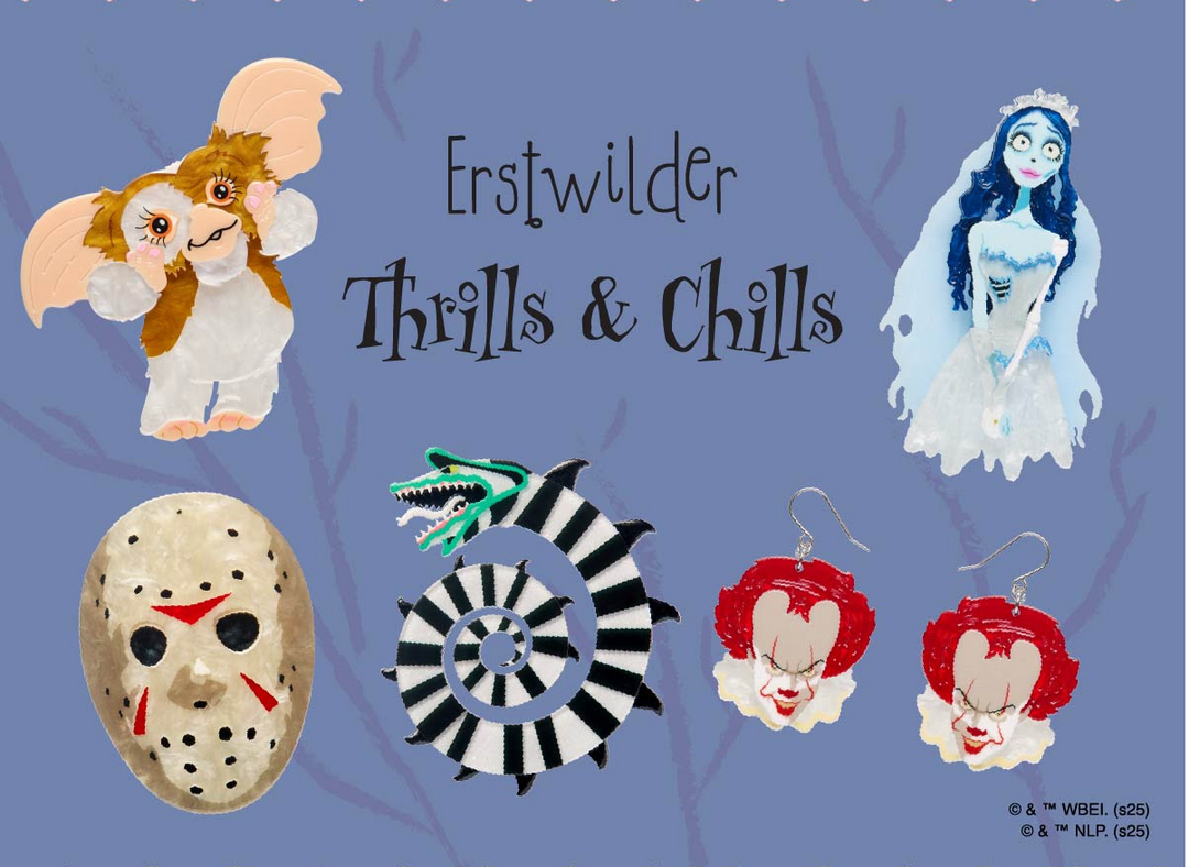 Thrills & Chills Collection by Erstwilder: Horror Icons Come to Life - Launching Tonight at 10:30PM EST