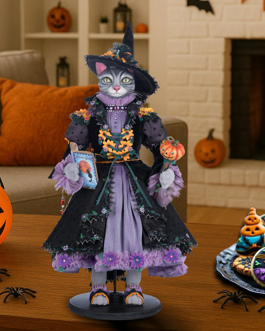 Jacks and Cats Halloween Decor by Katherine's Collection
