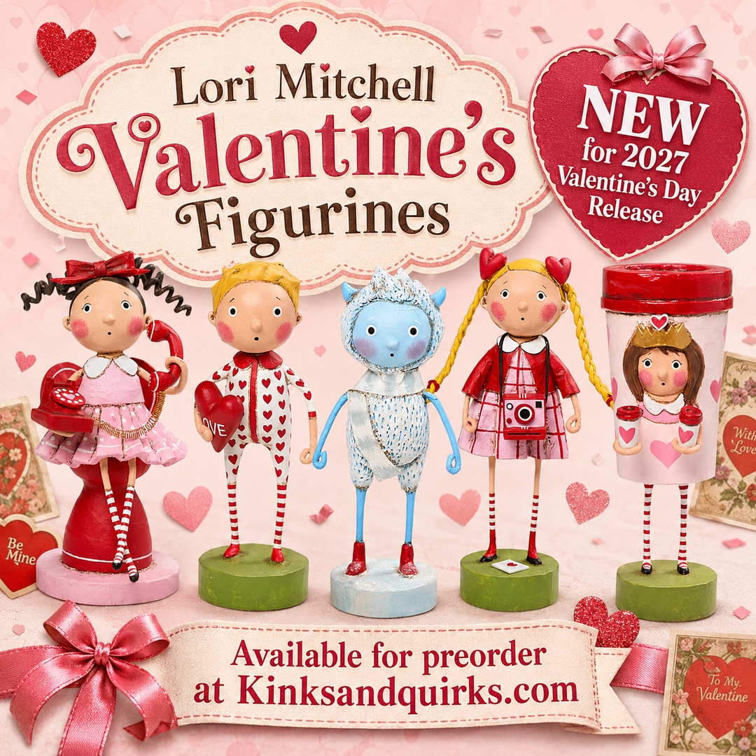 Lori Mitchell 2027 Valentine's Day Figurines — Cupid's Cutie Crew Bundle of Love