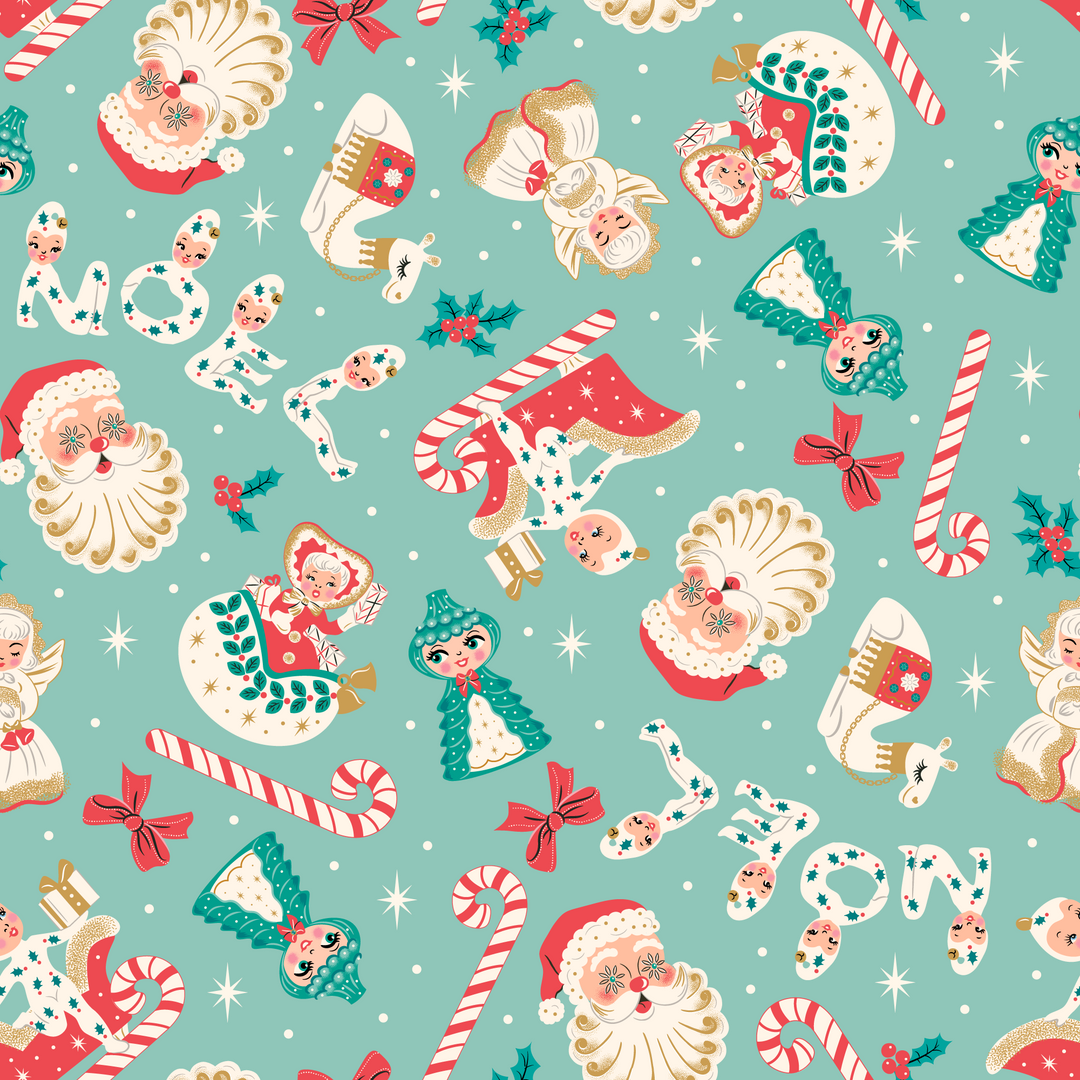 Golden Glow of Christmas by Lipstick & Chrome