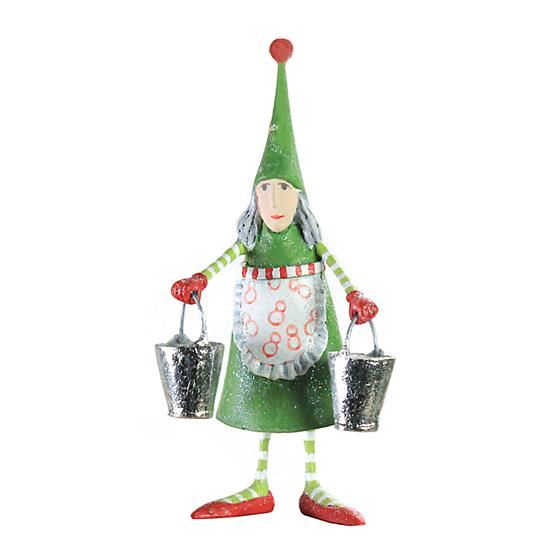 12 Days MINI Ornament by Patience Brewster — Eight Maids a-Milking