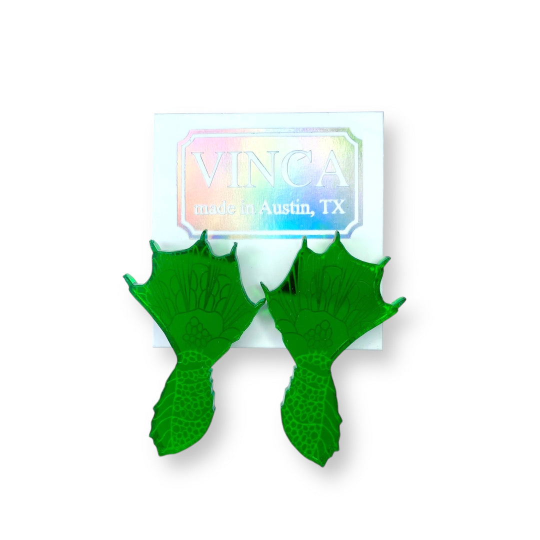LAST CHANCE! Swamp Monster Hand Earrings