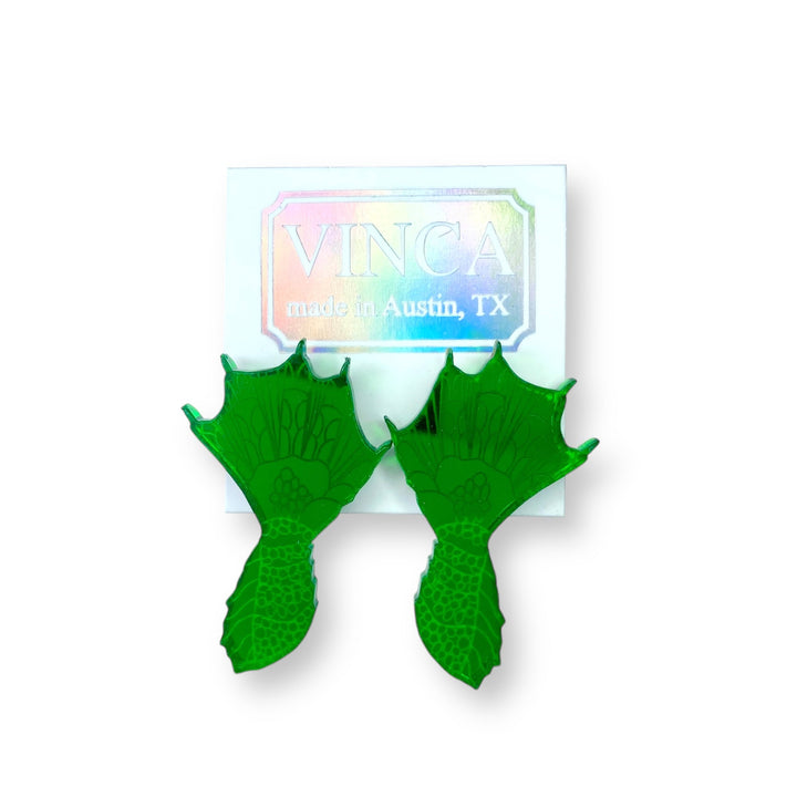 LAST CHANCE! Swamp Monster Hand Earrings