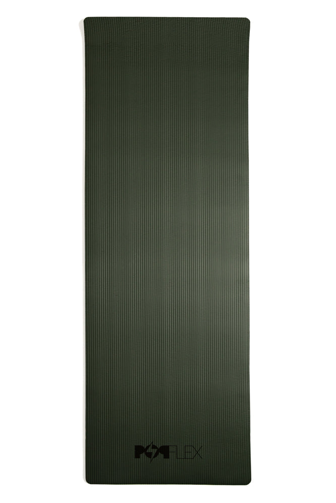 CloudCushion Vegan Suede Yoga Mat - Black 0.5” Thick