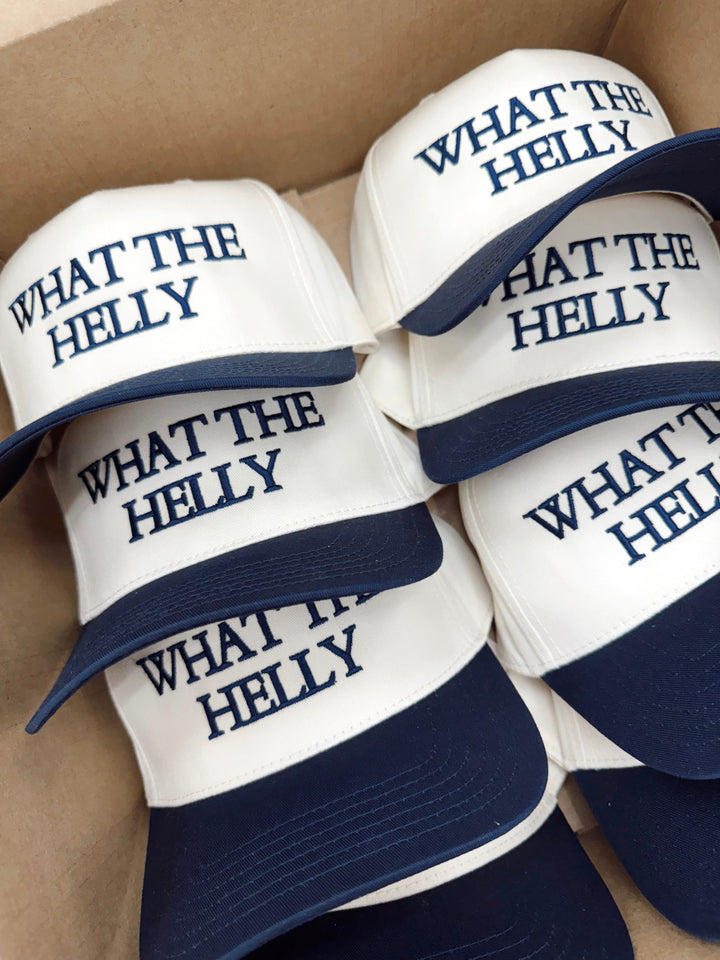 What the Helly - Navy Vintage Trucker Hat