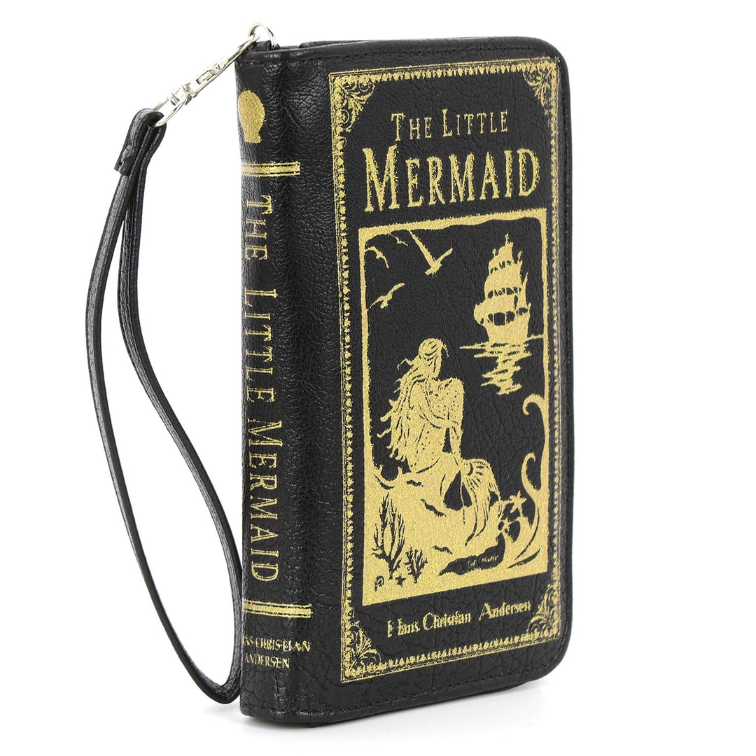 The Little Mermaid Book Wallet Wristlet