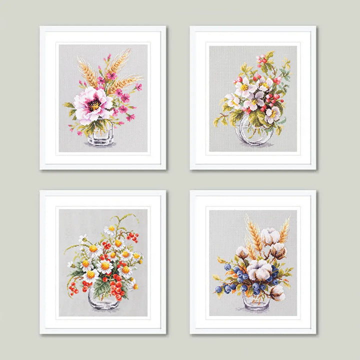 Blooming Apple Tree 100-011 Counted Cross-Stitch Kit