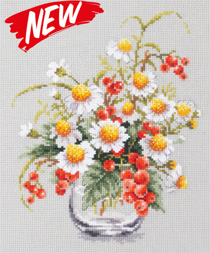 Chamomile and Red Currant 100-012 Counted Cross-Stitch Kit