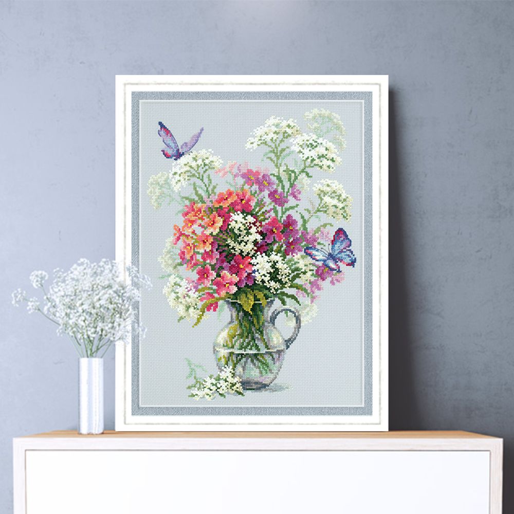 Phlox and Yarrow 100-081 Counted Cross-Stitch Kit