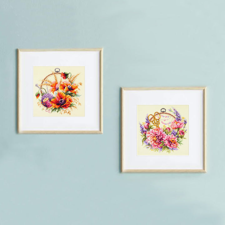 Poppies for Needlewoman 100-123 Counted Cross-Stitch Kit