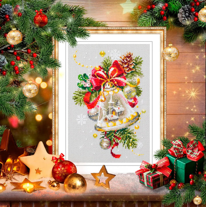 Christmas Bell 100-232 Counted Cross-Stitch Kit