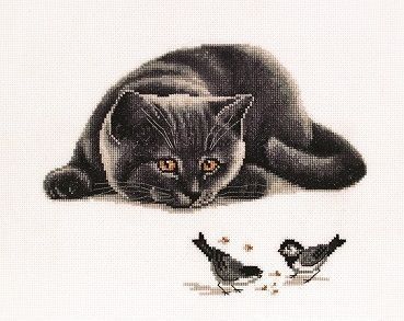 Dangerous situation Counted cross stitch kit 1109A