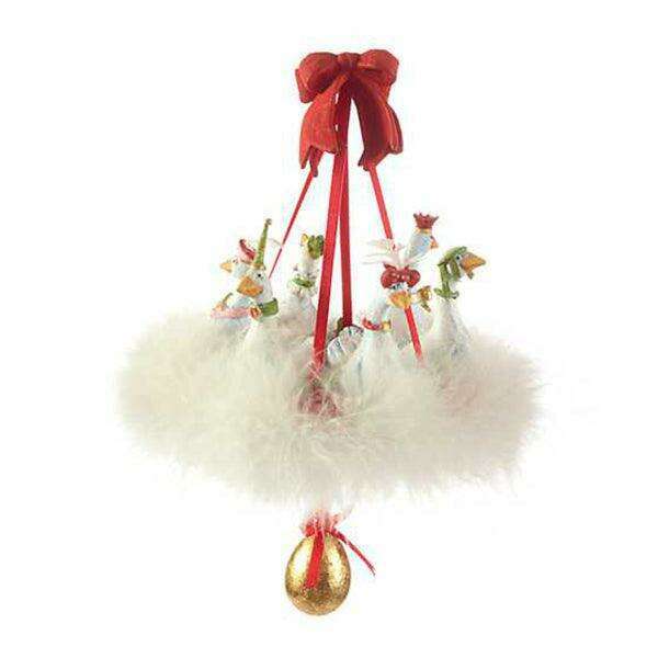 12 Days 6 Geese a-Laying Ornament by Patience Brewster - Quirks!