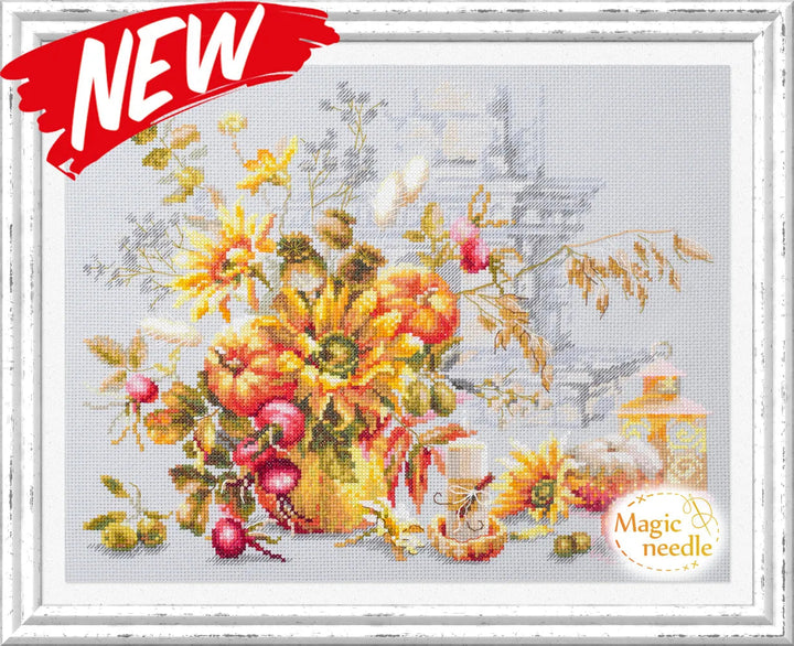 Autumn Improvisation 120-012 Counted Cross-Stitch Kit