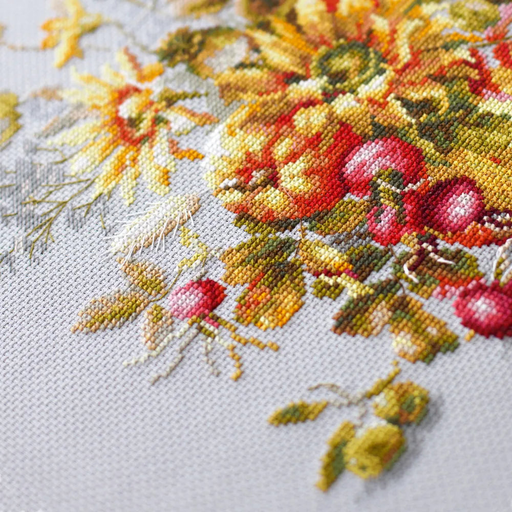 Autumn Improvisation 120-012 Counted Cross-Stitch Kit