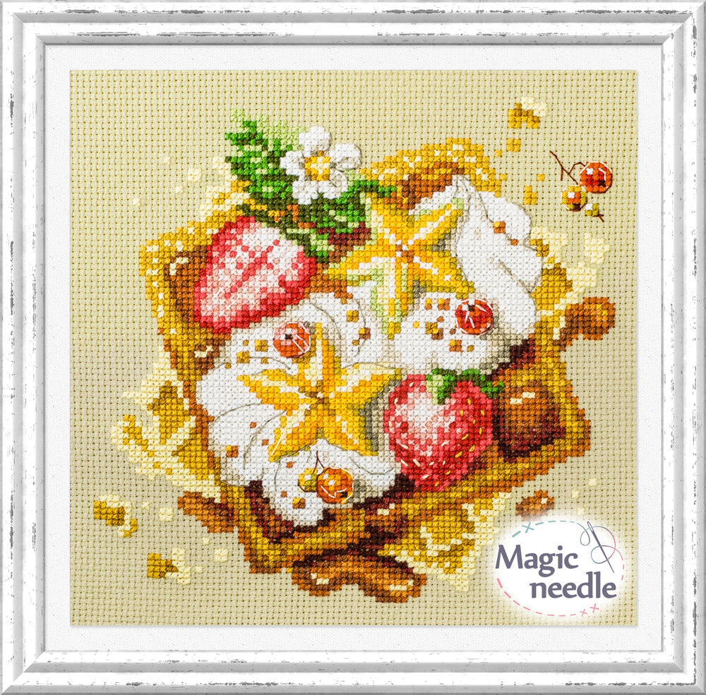 Viennese Waffles 120-091 Counted Cross-Stitch Kit